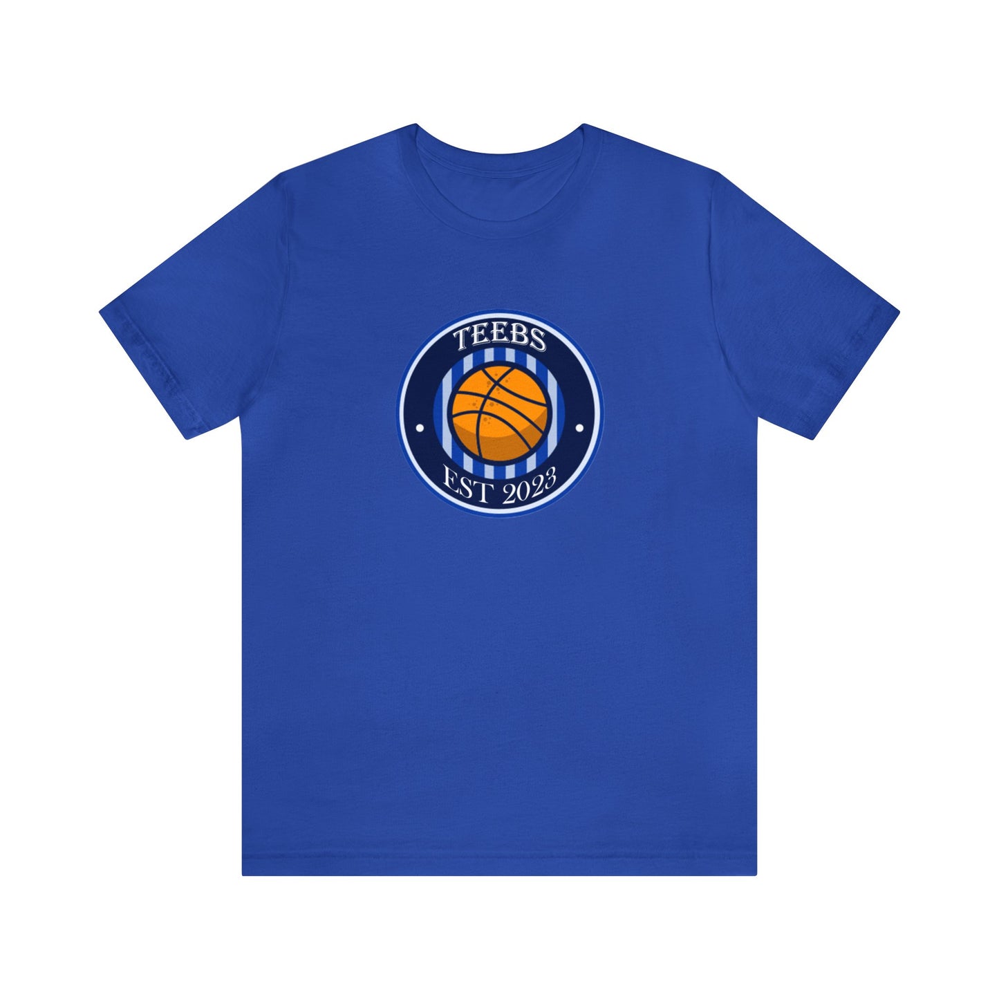 Teebs "Est. 2023" Logo- Blue Tee