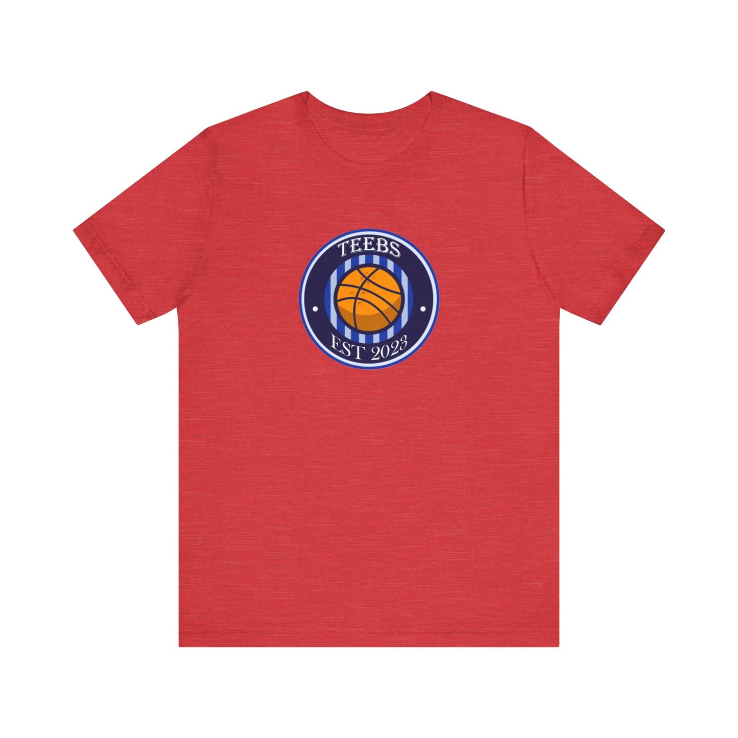 Teebs "Est. 2023" Logo- Red Tee