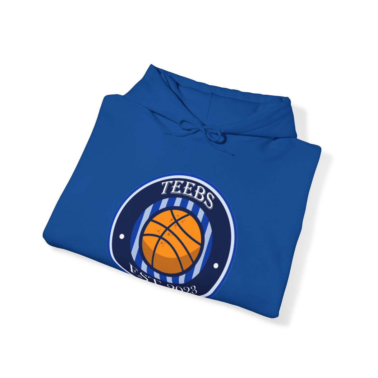 Teebs "Est. 2023" Logo- Blue Hoodie